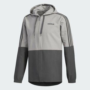 adidas Essentials 3-Stripes Windbreaker Running Jacket